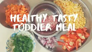 Healthy TODDLER MEAL || CARROT- CORN EGG DROP SOUP + HOTDOG WITH TWIST | Jea Chan