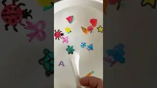 Floating pen art#youtubeshorts #art #kidstv #ytshorts #floating #diy #shorts #kids #colors #kidsart