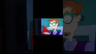 Angelica plays and messes up her dads office