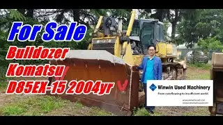 [ Winwin Used Machinery ] Used Bulldozer KOMATSU D85EX-15 28ton 2004yr For sale