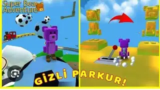 gizemli parkur super bear adventure 6. bölüm