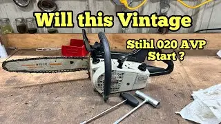 Will This Stihl 020 AVP chainsaw start ?