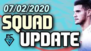 FIFA 20 CAREER MODE SQUAD UPDATE (07/02/2020)
