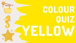 YELLOW Colour Quiz #3 | For Teachers and Kids | Learning Resource | Timed Guessing Game