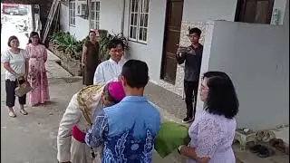 Penyambutan Bapak Uskup Oleh DDP Pleno,  dlm Visitasi Bapak Uskup Ke Paroki St. Yusup KTB 30 Nov 25