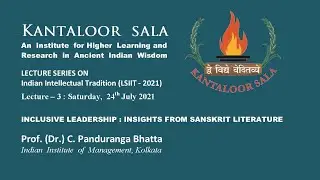 INCLUSIVE LEADERSHIP: INSIGHTS FROM SANSKRIT LITERATURE