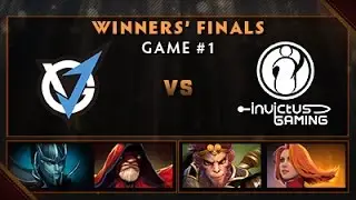 VG.J vs Invictus Gaming Game 1 - Manila Masters CN Qualifier: Winners' Finals - @LyricalDota