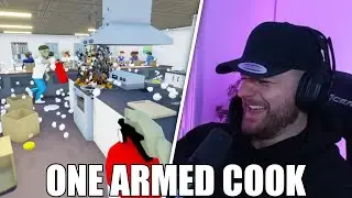 LACHFLASH GARANTIE! 😂 | One armed Cook mit @derCyberpunk