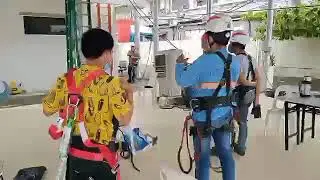 Work at Hieght Actual Training | Pambansang Kalbo