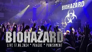 Biohazard - Punishment (Live 17.06.2024, Prague)