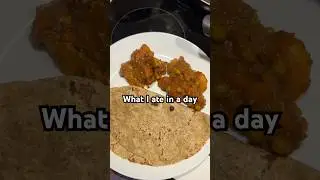 What I ate in a day 👀