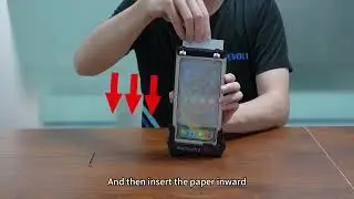 How to retrieve your phone from the housing when it stuck with the phone screen protector film