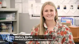 Bains Elementary School - New Teacher of the Year 2026 - Mallory Barbe