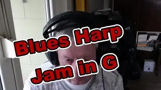 🎵 Blues Harp Jam in G – 12 Bar Blues mit Band