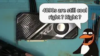 Asus Strix 4090 Hybrid repair. Killed after replacing thermal pads