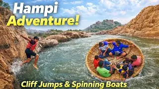 Hampi's deadliest cliff jump spot