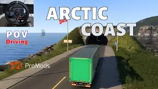 ProMods Arctic Coast Road (Vads&oslash; &ndash; Vard&oslash;) | Logitech G29 Gameplay