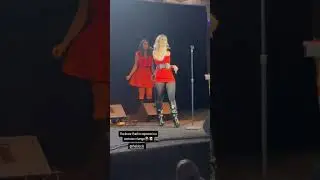 Laura Marano Concert Style 2024 #tights #top