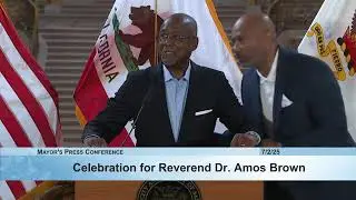 City Hall Celebration for Reverend Dr. Amos Brown