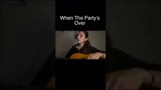 Ilay - When The Party&rsquo;s Over (cover)    #softcover#calmvocals#covermusic#shorts