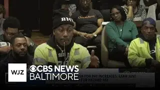 Baltimore DPW workers push for pay increases