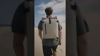 Roll Top 20L Sand | Bags Built for Summer Moves | Stubble & Co