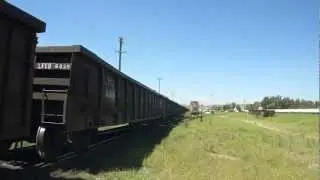 LFCD: SD40-2 7844, 7834, 7043, U23B 3955.-youtube
