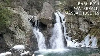 Winter Waterfall - Bash Bish Falls, Taconic Mountains, MA