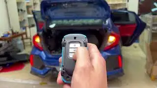 #2016~2019本田思域电动尾门 #powertailgate #electrictailgate #autopart #automatictailgate #liftgatesupportrod