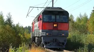 ТЭП70-0479 с туристическим поездом 