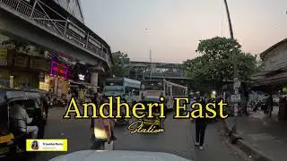 4K Andheri East Railway Station To Chhatrapati Shivaji International Airport T2 Route