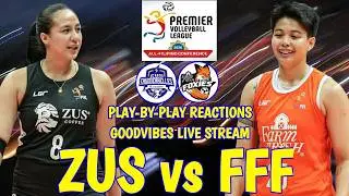 ZUS COFFEE vs FARM FRESH I PVL ALL-FILIPINO CONF. 2026 I PLAY-BY-PLAY REACTIONS & PLAYERS STATISTICS