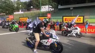 IDM 2019 - Ehrenrunde f&uuml;r Dennis Lippert - IDM Zolder