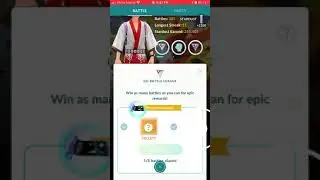 Go battle league reward
