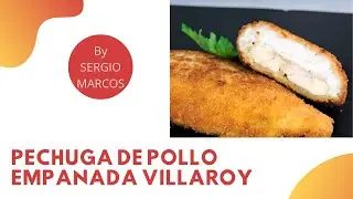PECHUGAS DE POLLO EMPANADAS (A LA VILLAROY)- Receta fácil y deliciosa.