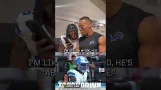 Amon-Ra and Jahmyr breakdown INSANE touchdown | Detroit Lions #shorts