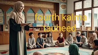 📖 Learn Fourth Kalima (Tauheed) &ndash; Islamic Cartoon for Muslim Kids!#foryou #trending