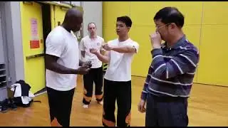12/2017 Hong Kong Entering Jiangxi Jooklum Ji Mantis with Sifu Lam Hau Kit
