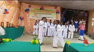 GGIC Government School bujurga Ghazipur taekwondo annual function 🔥🥋 | #trending #viral #taekwondo