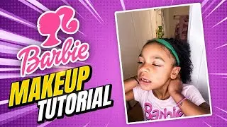 Barbie Makeup Tutorial by Kieran Renee- Barbie extravaganza