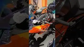 KTM RC 125 Black Orange Color 2024 Graphics, Old VS New
