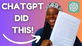 How To Write A Short Story With ChatGPT - How To Help Writers Block