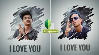 Snapseed Splase Effect Trick l Snapseed Atharv Raut Inspired Editing - RD Editor l Photo Editing