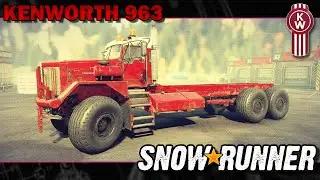 Kenworth 963 ✻ Fix & Connect ✻ Snowrunner