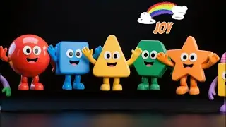 Let's Dance with Shapes 💃🕺 - Color Joy Kids - Dance