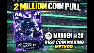 2 MILLION COIN PULL | BEST COIN MAKING METHOD MADDEN 26