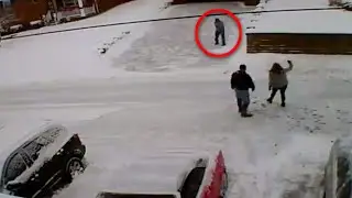 He killed his neighbors for shoveling snow on his property