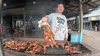 ไก่ลาดย่างร้อนๆอร่อยเดวจา(ขอคำคิดเหันแด่ จะมูกไหยมของเจ้ขาวกับของเก่าอัไหนดีกว่ากัน)