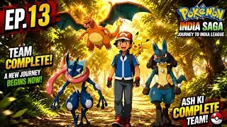 Episode 13 | Ash ki Complete Team Return | Lucario Aura Test & Sceptile Comeback