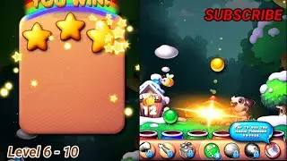 Bubble Bird Rescue Offline Game Level 6 - 10 Complete.😍🤔😊🐶.....